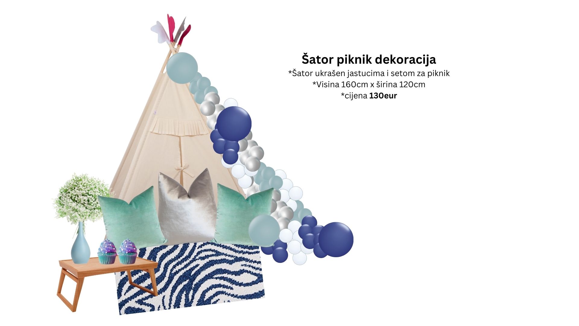 Sleepover dekoracija