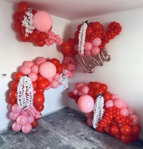 organske balonske dekoracije